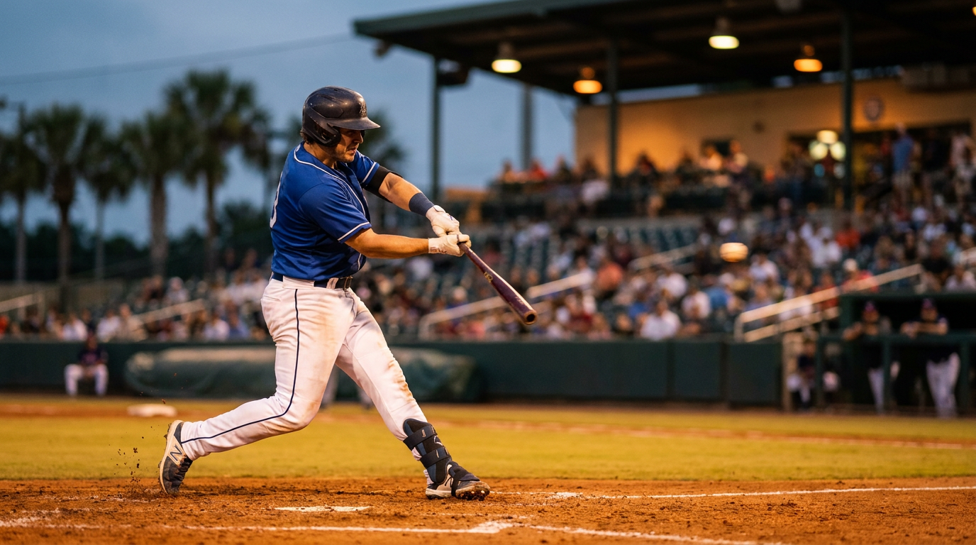 Blue Jays Clip Tarpons 6-3 in Clearwater Clash, Gaxiola Sparks Offense