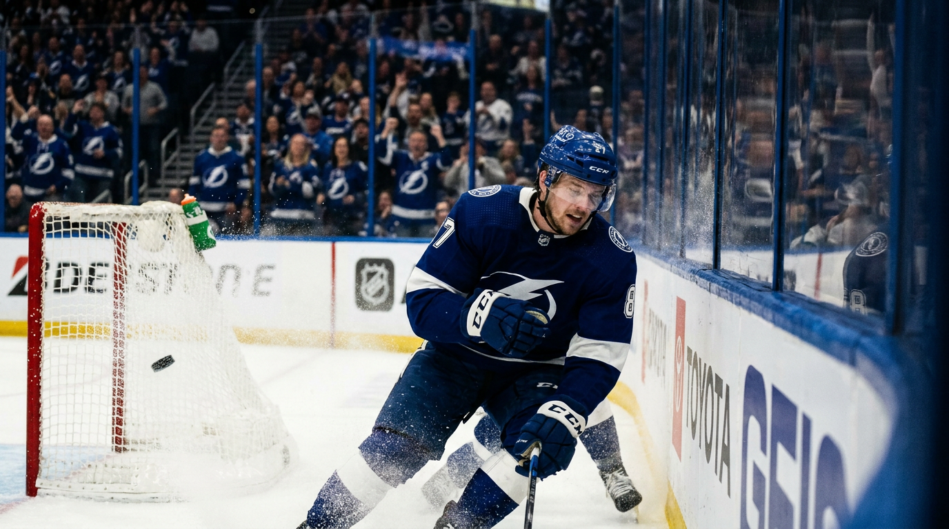 Lightning Bring the Volume, Finish the Job: Tampa Bay 4, Vancouver 2