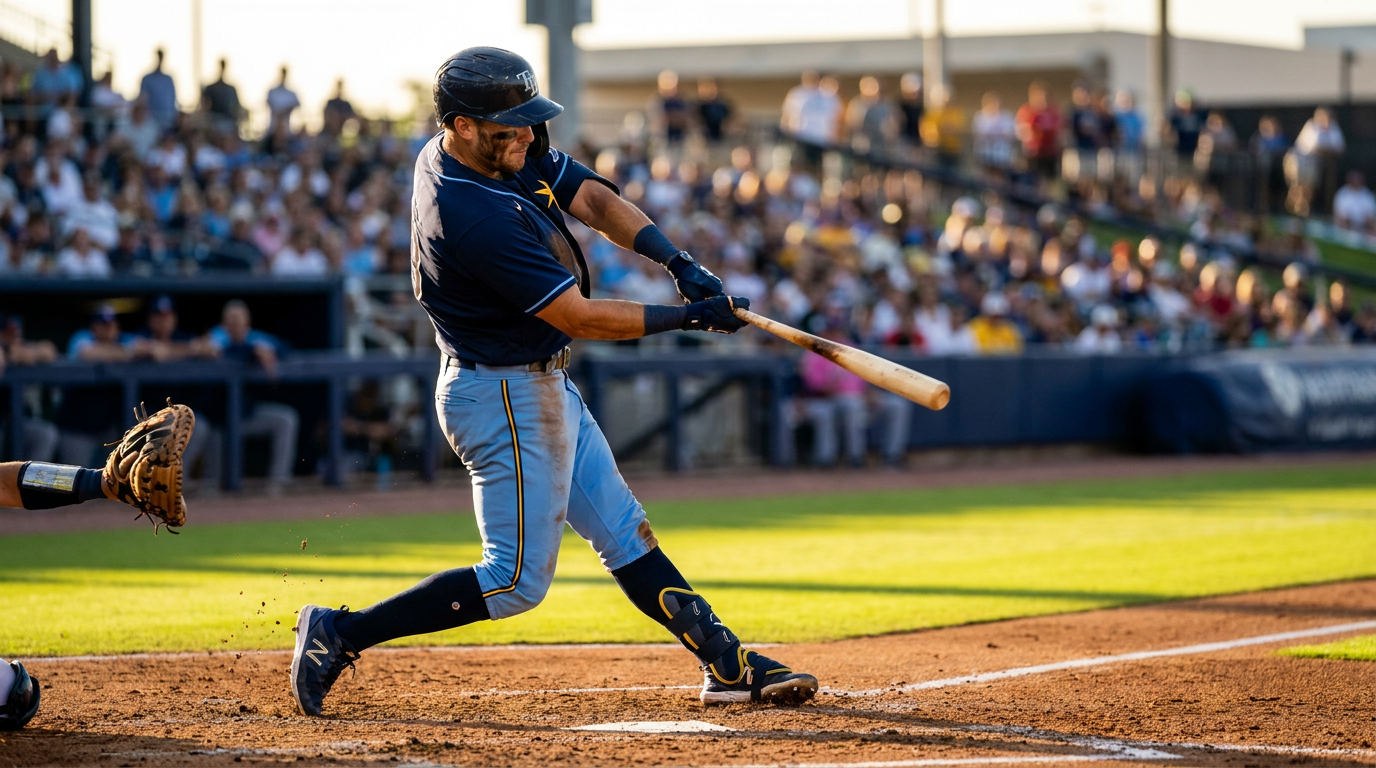 Rays Roll: Diaz, Caminero Go Yard as Tampa Bay Dominates Braves 7-1