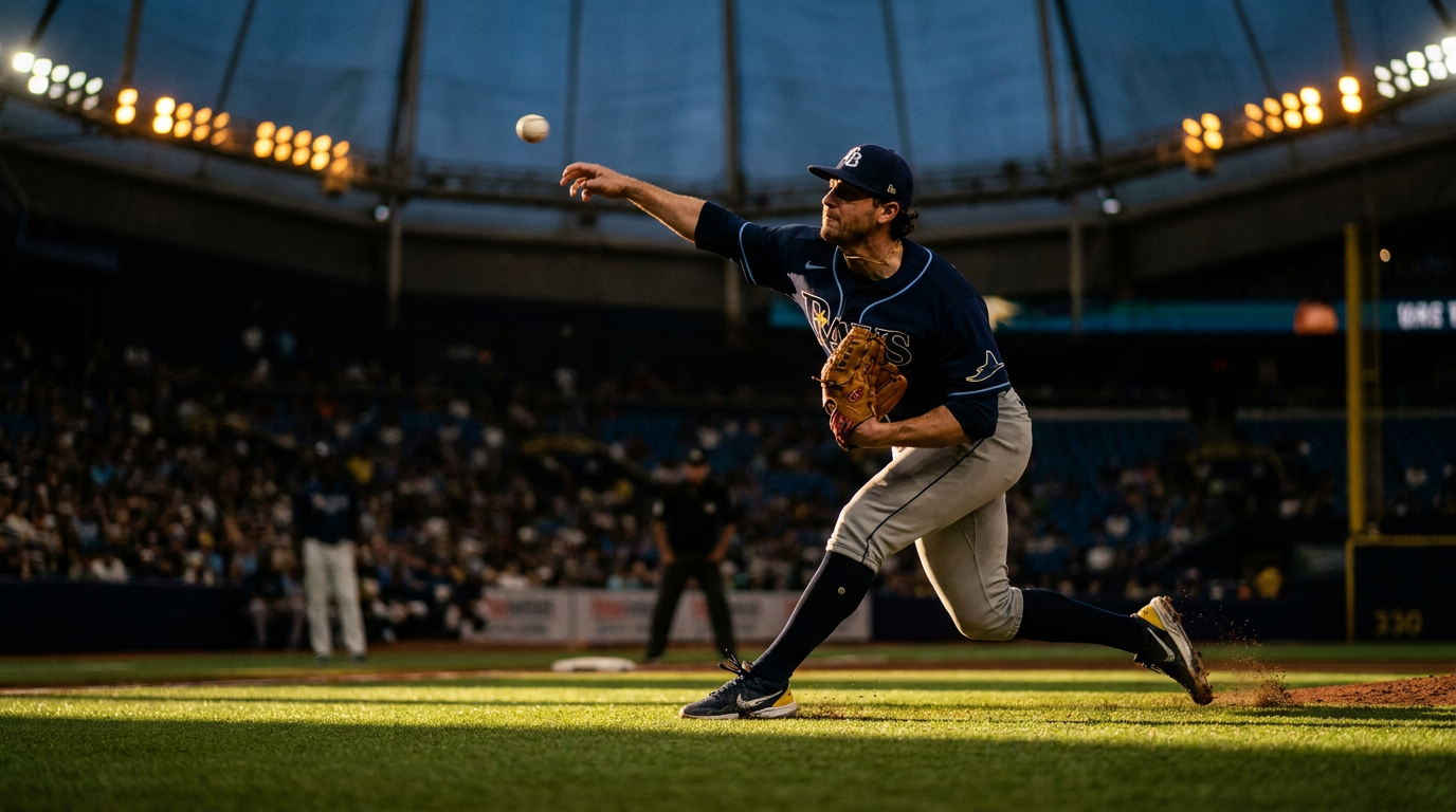 Rays Edge A's 2-1 in a Pitching Duel at The Trop