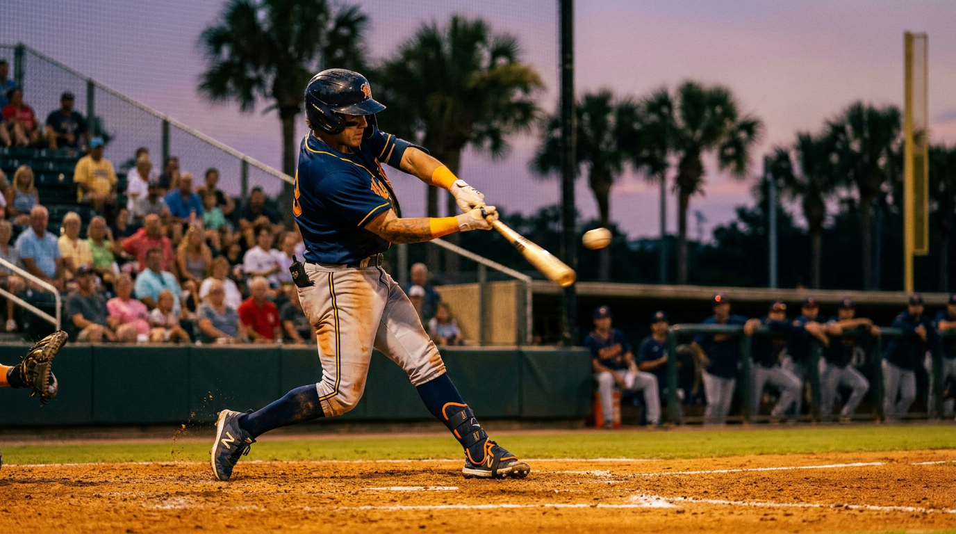 Threshers Out-Slug Mussels in 12-10 Shootout; Caden Bogenpohl Goes Yard in Wild Win