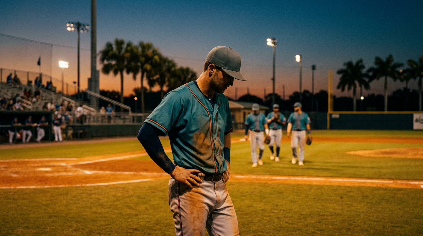 Threshers Drop Tight One to Tigers, Fall 6-5 in Lakeland Showdown