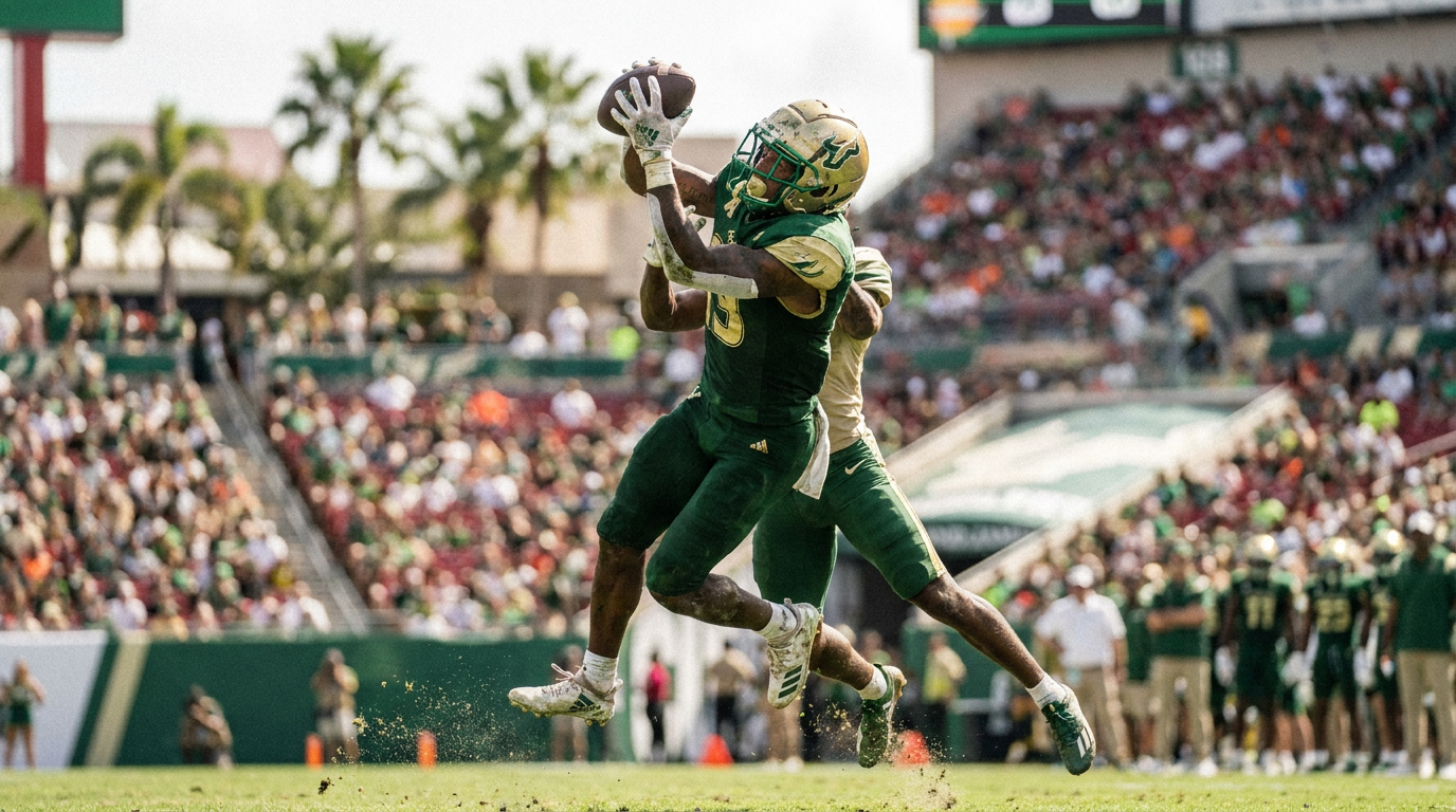 USF Wakes Up Late, Grinds Out 14-6 Win at Bowling Green