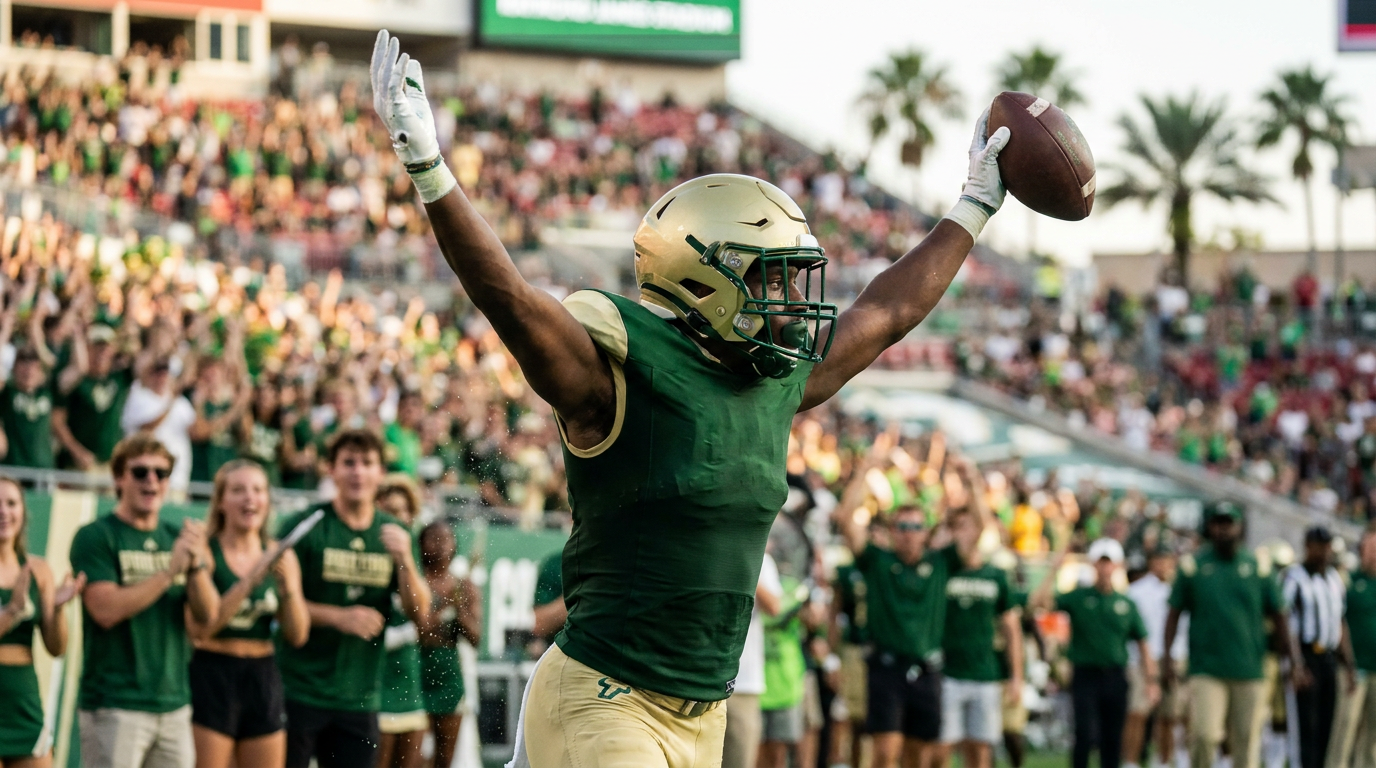 USF Bulls beat Kent State Golden Flashes 29-2