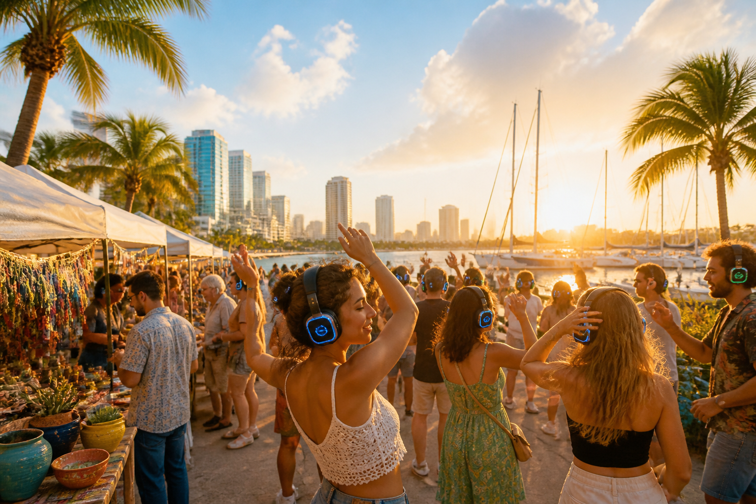 St. Pete's Weekend Vibe: Markets, Silent Disco & Rays Postgame Jam!